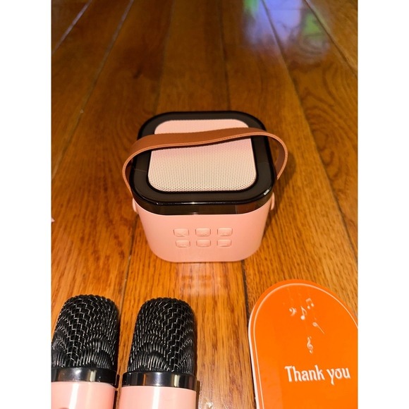 Karaoke Machine for Kids Adults, Portable Bluetooth Mini Karaoke Microphone Sing - Picture 11 of 12